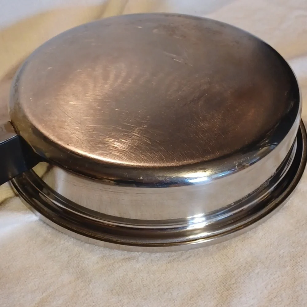 Premium Duncan Hines 10 Inch Stainless Steel Skillet Made In The USA